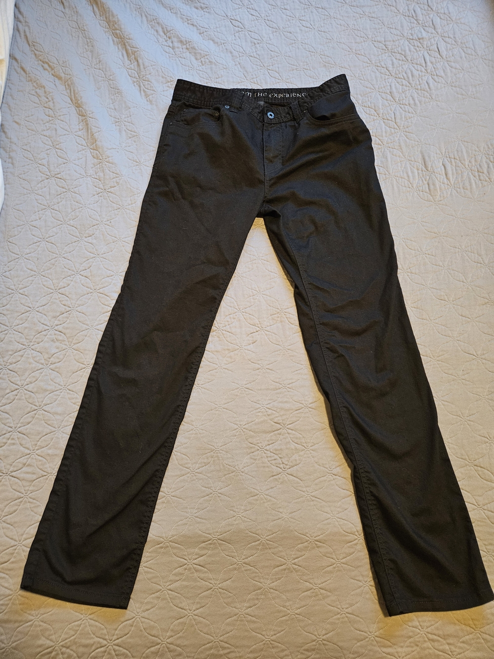 Prana Black Men's Slim Chinos - Like New - Very Black - 32x32